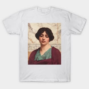 Stesicrate by John William Godward T-Shirt